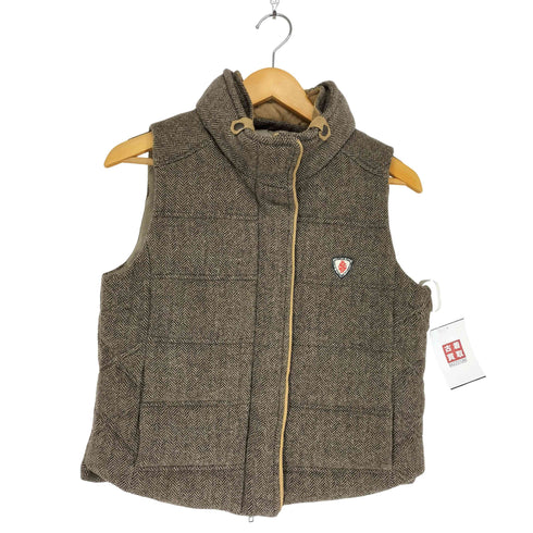 ダブルスタンダードクロージング DOUBLE STANDARD CLOTHING ヘリンボーンダウンベスト メンズ